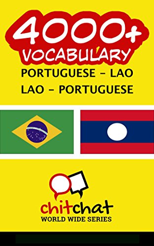 Capa do livro: 4000+ Portuguese – Lao Lao – Portuguese Vocabulary - Ler Online pdf