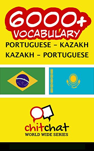 Capa do livro: 6000+ Portuguese – Kazakh Kazakh – Portuguese Vocabulary - Ler Online pdf