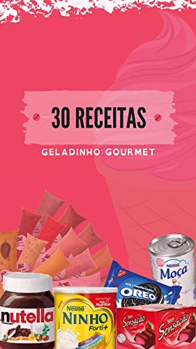 Livro PDF 30 receitas de geladinhos gourmet