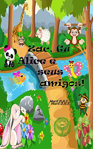 Livro PDF As Aventuras de Zac, Gu, Alice e seus amigos.