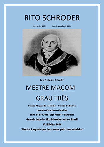 Livro PDF Maçonaria Rito Schroeder: Grau do Mestre Maçom