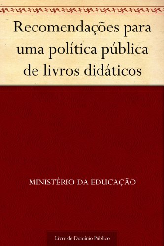 Capa do livro: Recomendações para uma política pública de livros didáticos - Ler Online pdf