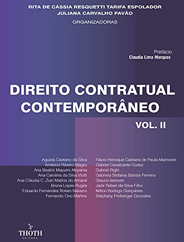 Capa do livro: DIREITO CONTRATUAL CONTEMPORÂNEO – VOL. II - Ler Online pdf