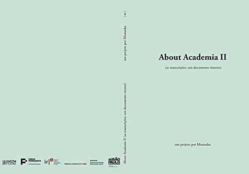 Capa do livro: About Academia II: as transcrições um documento interno (About Academia – as transcrições um documento interno.) - Ler Online pdf