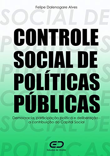 Livro PDF Controle Social De Políticas Públicas