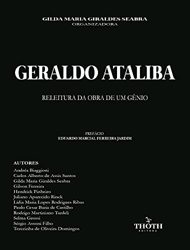 Livro PDF GERALDO ATALIBA: RELEITURA DA OBRA DE UM GÊNIO