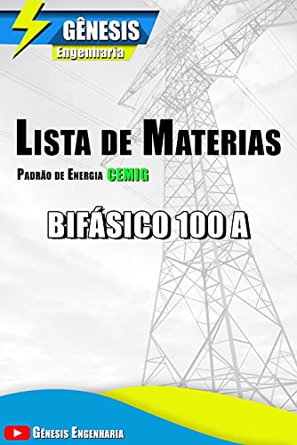 Capa do livro: Lista de Materiais para Instalação de padrão Bifásico de 100A – CEMIG - Ler Online pdf