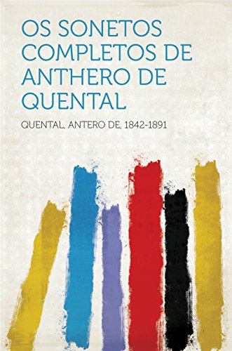Capa do livro: Os sonetos completos de Anthero de Quental - Ler Online pdf