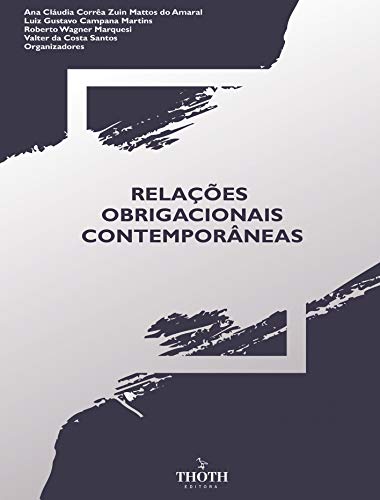 Capa do livro: Relações obrigacionais contemporâneas - Ler Online pdf