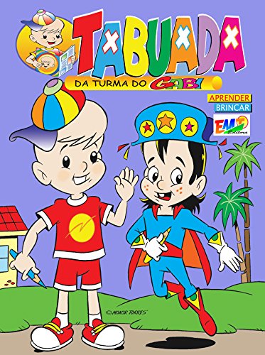 Livro PDF Tabuada da Turma do Gabi: Aprenda Brincando