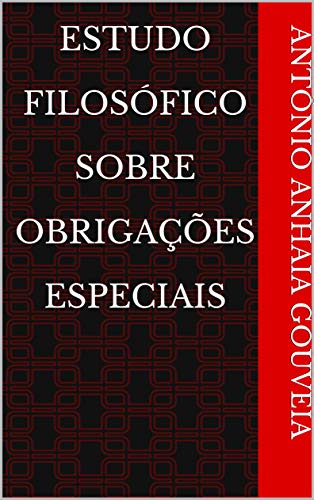 Capa do livro: Estudo Filosófico Sobre Obrigações Especiais - Ler Online pdf