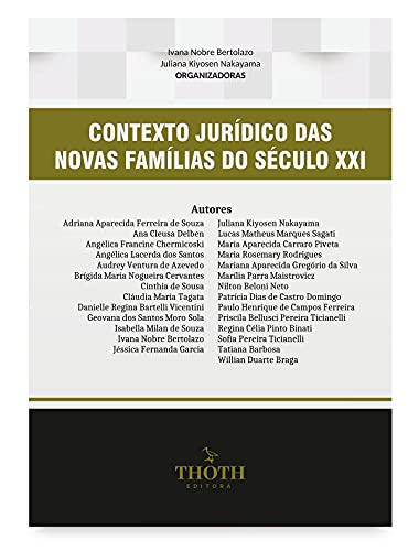 Capa do livro: CONTEXTO JURÍDICO DAS NOVAS FAMÍLIAS DO SÉCULO XXI - Ler Online pdf