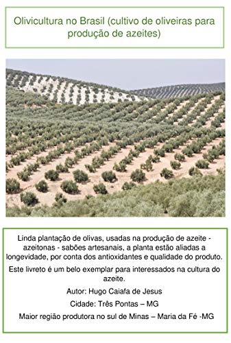 Capa do livro: Olivicultura em Minas Gerais - Ler Online pdf