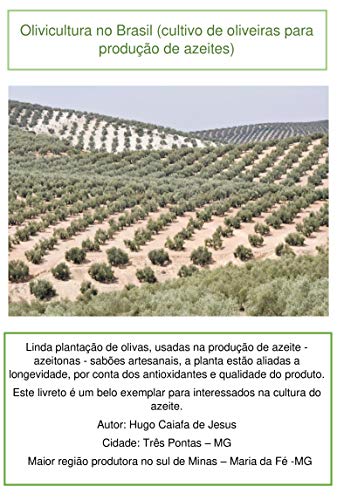 Livro PDF Olivicultura em Minas Gerais