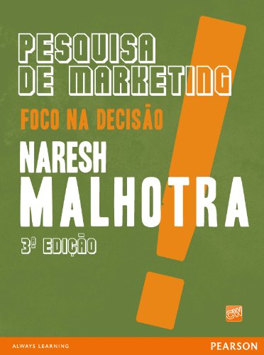 Capa do livro: Pesquisa de marketing: foco na decisão - Ler Online pdf