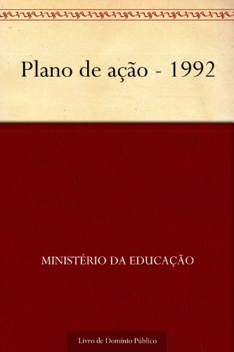 Livro PDF: Plano de ação – 1992