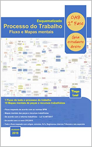 Livro PDF PROCESSO DO TRABALHO ESQUEMATIZADO – FLUXO E MAPAS MENTAIS