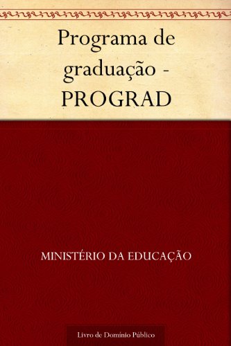 Livro PDF: Programa de graduação – PROGRAD