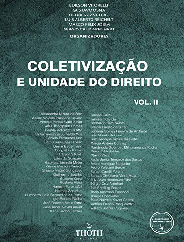 Livro PDF: COLETIVIZAÇÃO E UNIDADE DO DIREITO – VOL. II