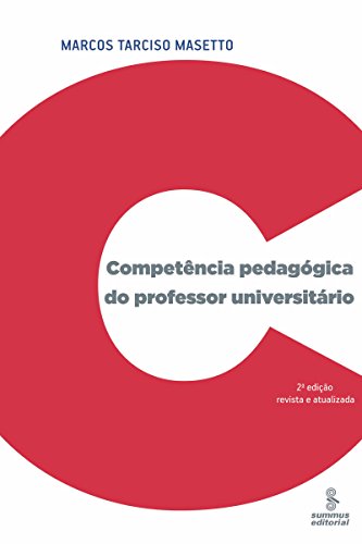 Livro PDF: Competência Pedagógica do Professor Universitário