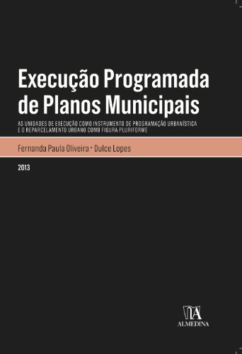 Capa do livro: Execução Programada de Planos Municipais - Ler Online pdf