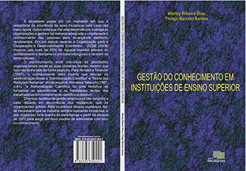 Capa do livro: Gestão do Conhecimento: em Instituições de Ensino Superior - Ler Online pdf