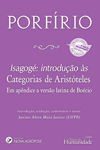 Livro PDF Isagogé: Introdução às Categorias de Aristóteles