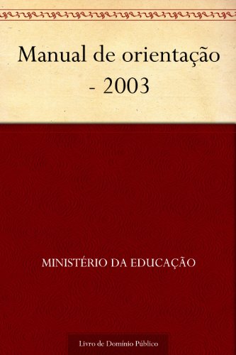 Livro PDF: Manual de orientação – 2003