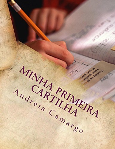 Livro PDF Minha Primeira Cartilha: Aprendendo a ler e escrever