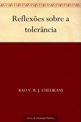 Livro PDF Reflexões sobre a tolerância