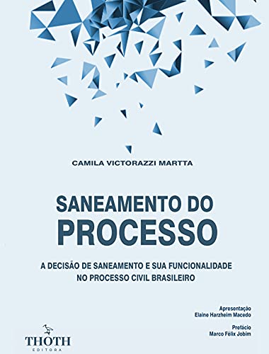 Livro PDF: SANEAMENTO DO PROCESSO: A DECISÃO DE SANEAMENTO E SUA FUNCIONALIDADE NO PROCESSO CIVIL BRASILEIRO