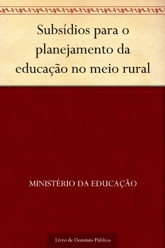Livro PDF: Subsídios para o planejamento da educação no meio rural