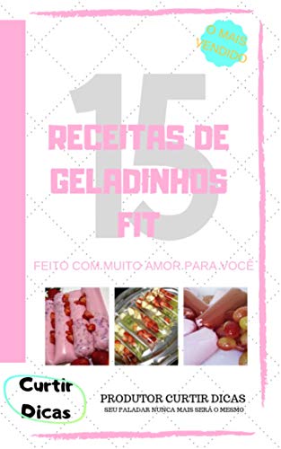 Livro PDF: 15 reeitas de geladinhos fit