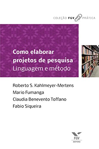 Capa do livro: Como elaborar projetos de pesquisa: linguagem e método - Ler Online pdf