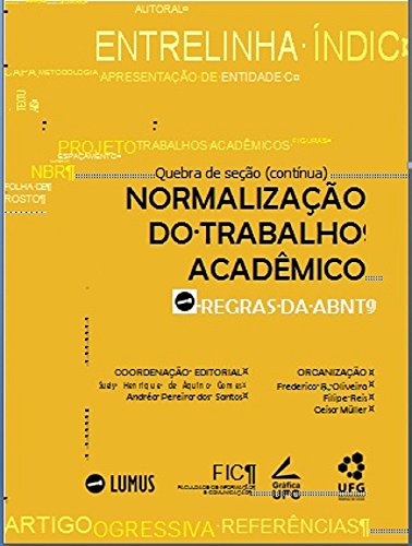 Livro PDF Normalização do trabalho acadêmico: regras da ABNT