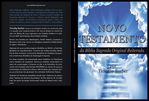 Livro PDF Novo Testamento da Bíblia Sagrada Original Reiterada: Novo Testamento