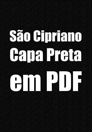 Livro PDF São Cipriano Capa Preta em PDF