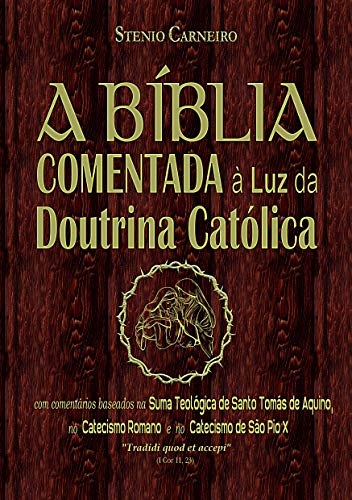 Capa do livro: A Bíblia Comentada à Luz da Doutrina Católica - Ler Online pdf