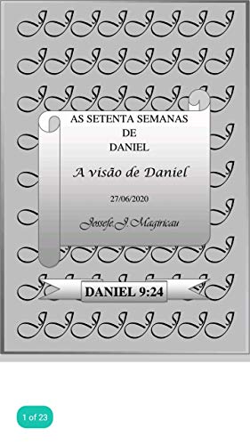 Livro PDF As setenta semanas de Daniel: Visão de Daniel