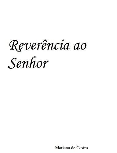 Livro PDF Reverência ao Senhor