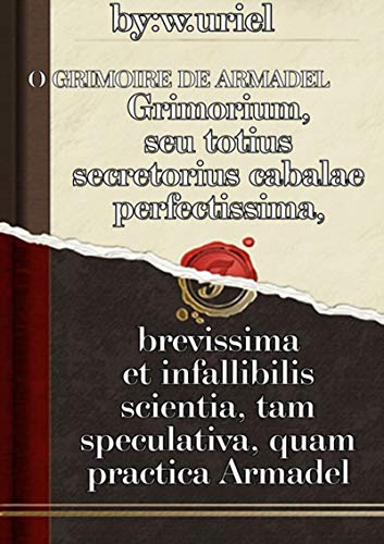 Livro PDF O Grimoire De Armadel A Magia De Armadel