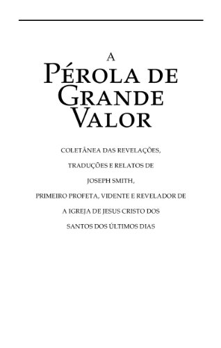Livro PDF A Pérola de Grande Valor