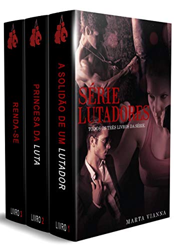 Livro PDF Box com os 3 livros da Série Lutadores