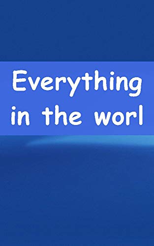 Capa do livro: Everything in the world - Ler Online pdf