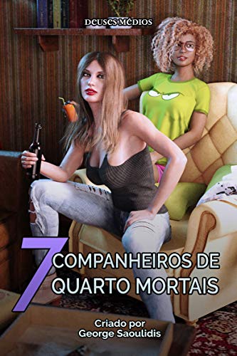 Livro PDF 7 Companheiros de Quarto Mortais (Deuses Médios Livro 1)