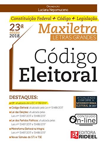 Capa do livro: Código Eleitoral (MAXILETRA) - Ler Online pdf