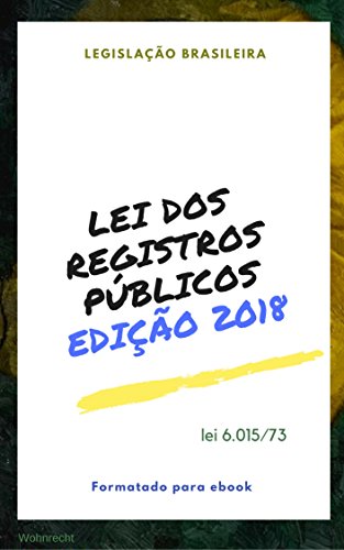 Livro PDF: Lei dos Registros Públicos