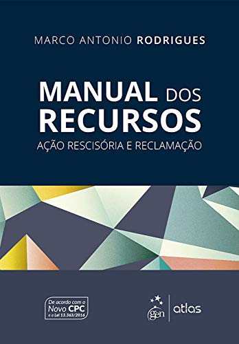 Capa do livro: Manual dos recursos: Ação rescisória e reclamação - Ler Online pdf