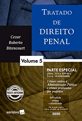 Capa do livro: Tratado de Direito Penal – Vol. 2 – Parte especial – 20ª edição de 2020 - Ler Online pdf