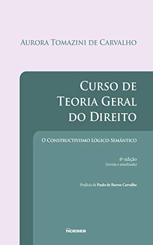 Livro PDF Curso de Teoria Geral do Direito 6ª Edição